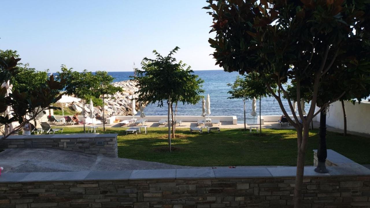 Pansion Alexandros By The Sea Aparthotel Nea Skioni Bagian luar foto