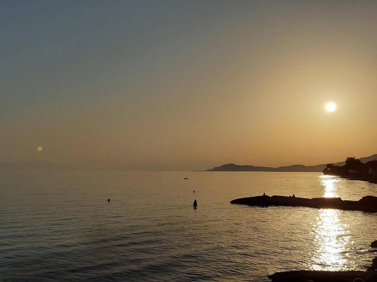 Pansion Alexandros By The Sea Aparthotel Nea Skioni Bagian luar foto
